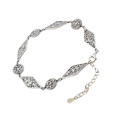 Middle East Style Silver Bracelet 40001