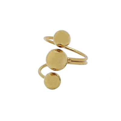 Luxury Party Gold Silver Ring 10001