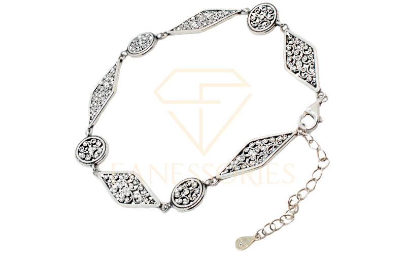 Middle East Style Silver Bracelet 40001