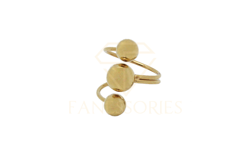 Luxury Party Gold Silver Ring 10001