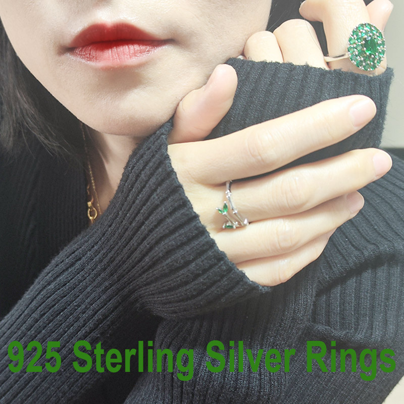 Fanessories 2024 Summer Collection of 925 Sterling Silver Rings 